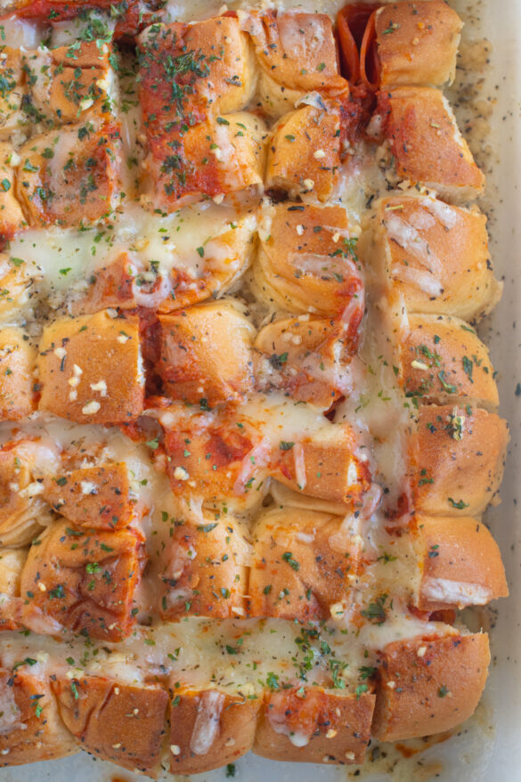 pepperoni pizza hawaiian rolls (1)